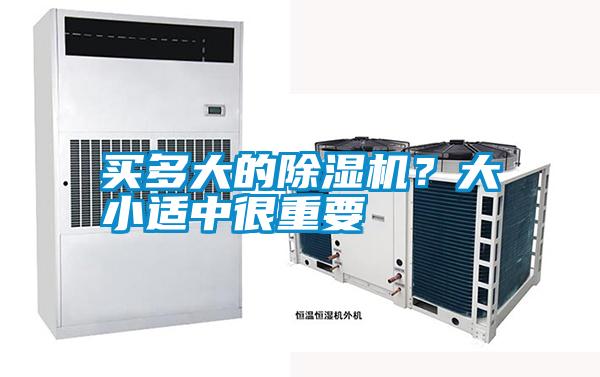 買多大的除濕機？大小適中很重要