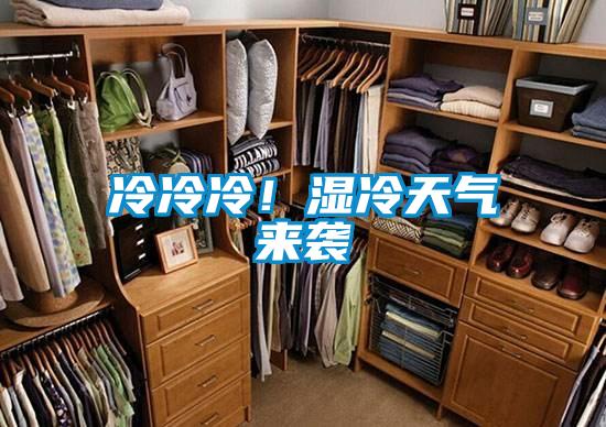 冷冷冷！濕冷天氣來襲