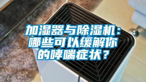 加濕器與除濕機(jī)：哪些可以緩解你的哮喘癥狀？