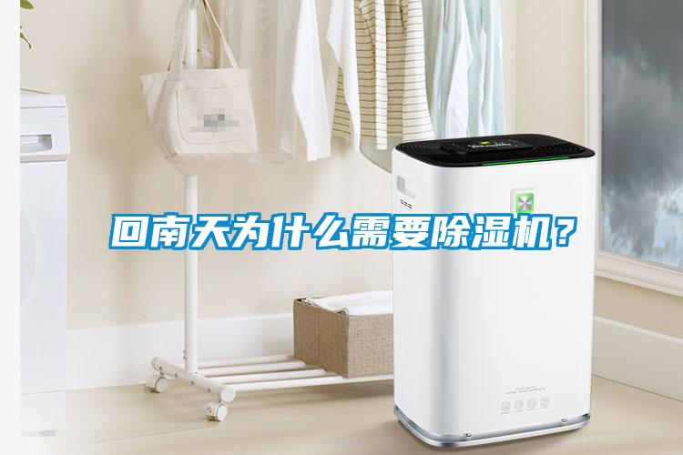 回南天為什么需要除濕機(jī)？