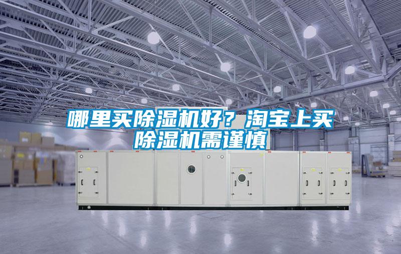 哪里買除濕機好？淘寶上買除濕機需謹慎