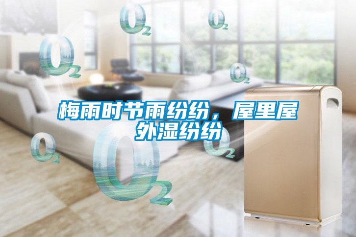 梅雨時(shí)節(jié)雨紛紛，屋里屋外濕紛紛