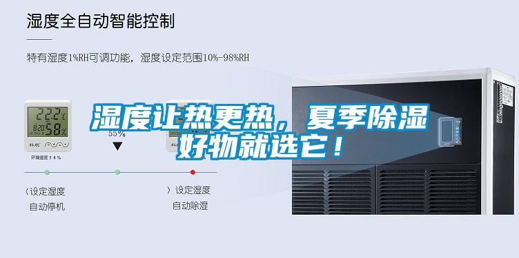 濕度讓熱更熱，夏季除濕好物就選它！