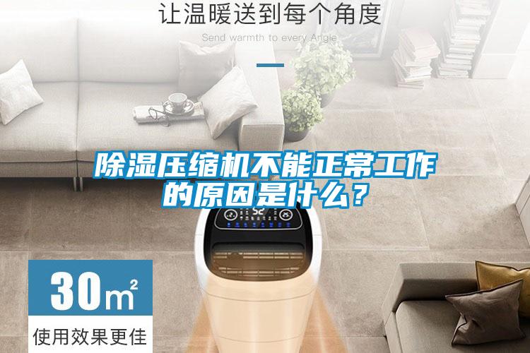 除濕壓縮機(jī)不能正常工作的原因是什么？