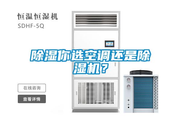 除濕你選空調(diào)還是除濕機(jī)？