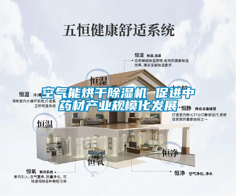 空氣能烘干除濕機(jī) 促進(jìn)中藥材產(chǎn)業(yè)規(guī)?；l(fā)展