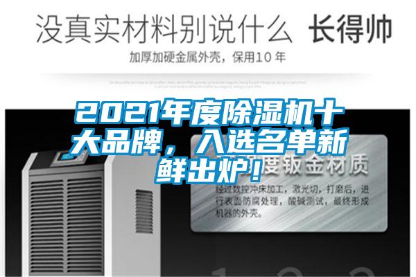 2021年度除濕機(jī)十大品牌，入選名單新鮮出爐！
