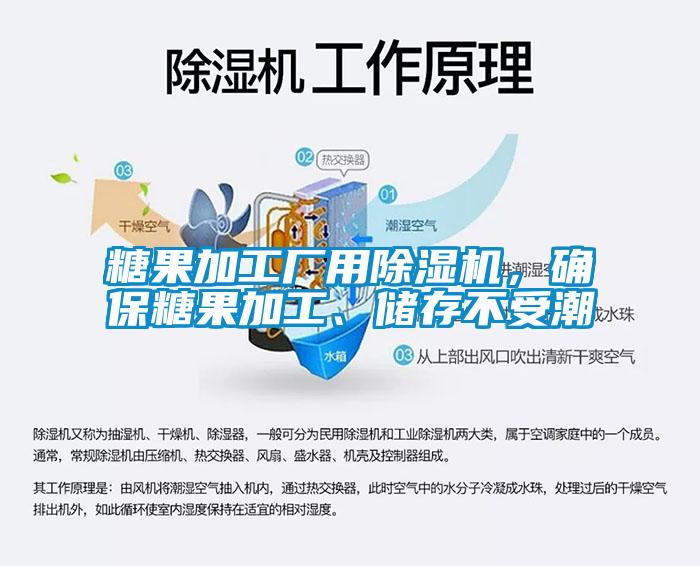 糖果加工廠用除濕機，確保糖果加工、儲存不受潮