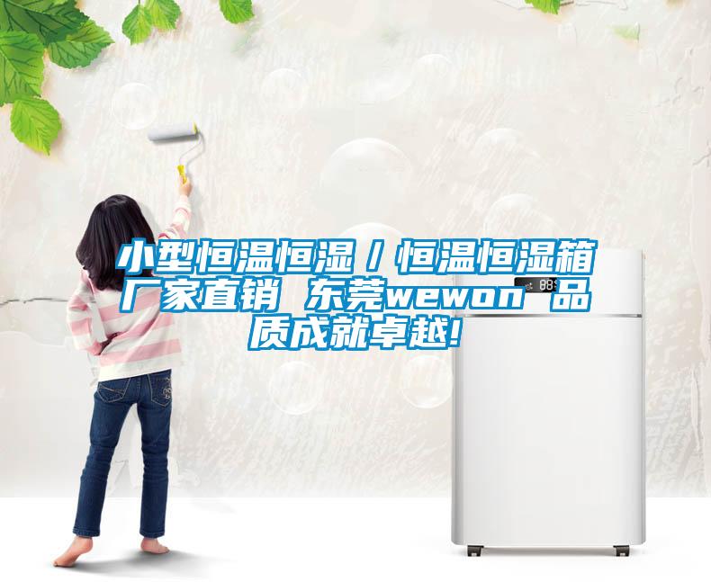 小型恒溫恒濕／恒溫恒濕箱廠(chǎng)家直銷(xiāo) 東莞wewon 品質(zhì)成就卓越!