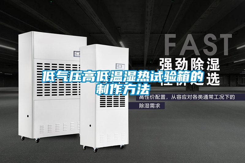 低氣壓高低溫濕熱試驗(yàn)箱的制作方法
