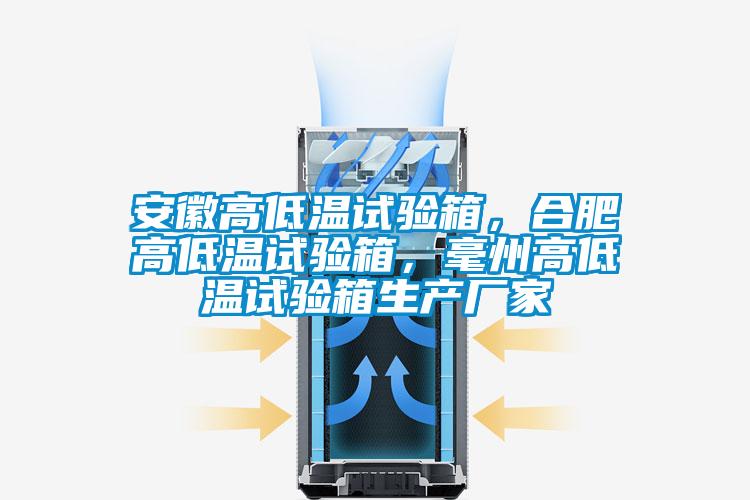 安徽高低溫試驗(yàn)箱，合肥高低溫試驗(yàn)箱，毫州高低溫試驗(yàn)箱生產(chǎn)廠家