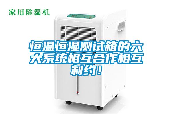 恒溫恒濕測試箱的六大系統(tǒng)相互合作相互制約！