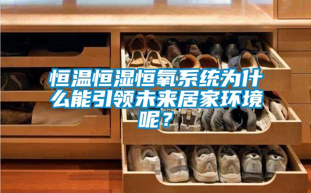 恒溫恒濕恒氧系統(tǒng)為什么能引領(lǐng)未來居家環(huán)境呢？