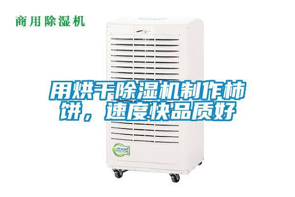 用烘干除濕機制作柿餅，速度快品質(zhì)好