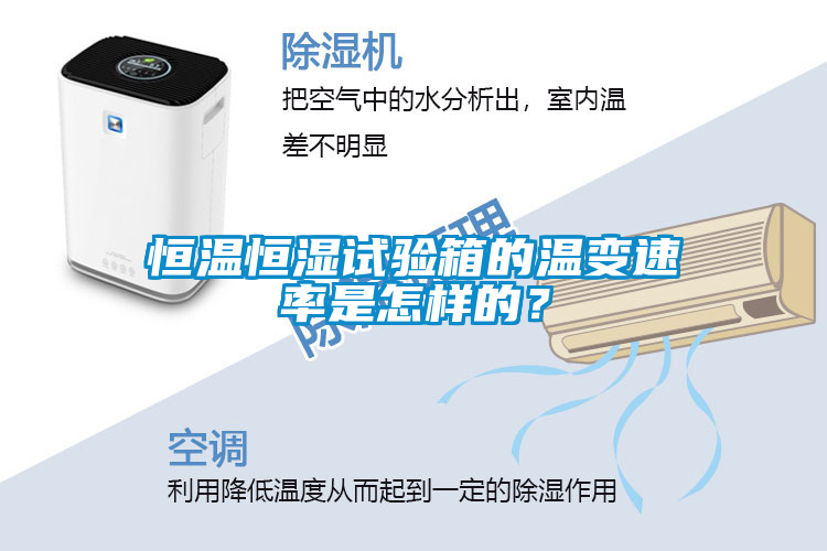 恒溫恒濕試驗(yàn)箱的溫變速率是怎樣的？