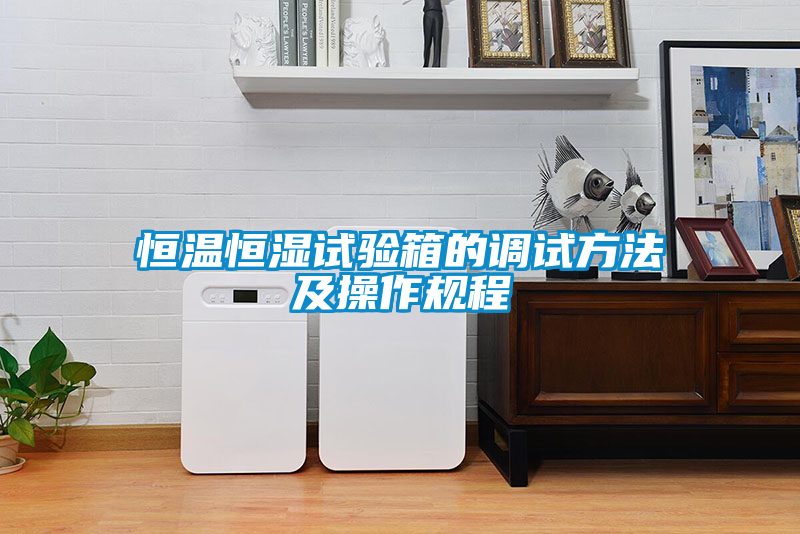 恒溫恒濕試驗箱的調(diào)試方法及操作規(guī)程