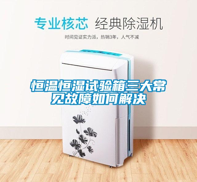 恒溫恒濕試驗(yàn)箱三大常見(jiàn)故障如何解決