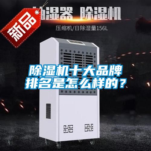 除濕機十大品牌排名是怎么樣的？