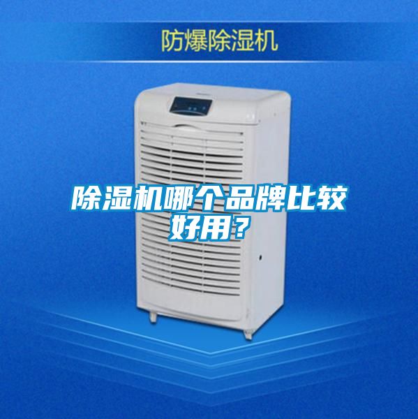 除濕機哪個品牌比較好用？