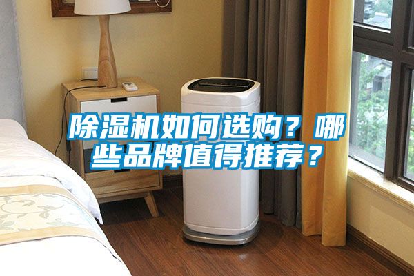 除濕機如何選購？哪些品牌值得推薦？