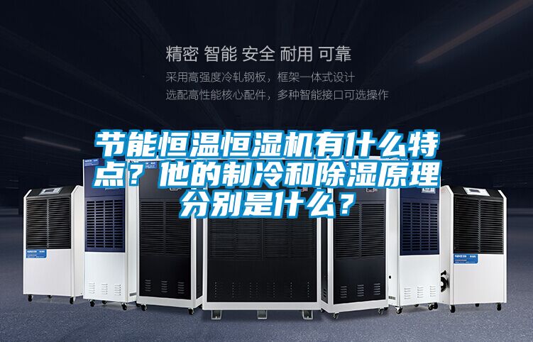 節(jié)能恒溫恒濕機(jī)有什么特點(diǎn)？他的制冷和除濕原理分別是什么？