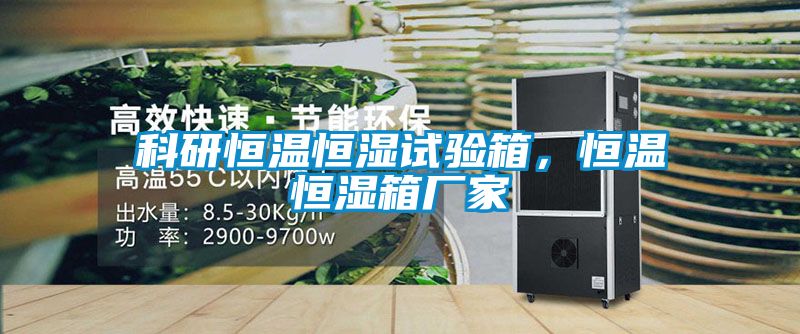 科研恒溫恒濕試驗箱，恒溫恒濕箱廠家