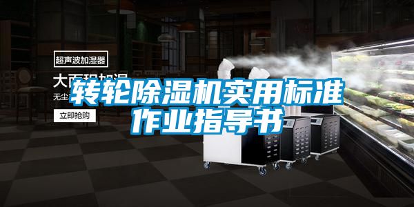轉輪除濕機實用標準作業(yè)指導書