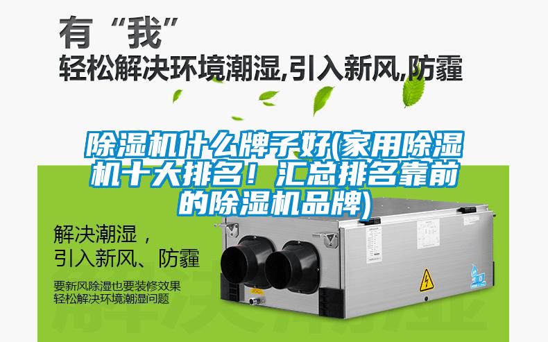 除濕機(jī)什么牌子好(家用除濕機(jī)十大排名！匯總排名靠前的除濕機(jī)品牌)
