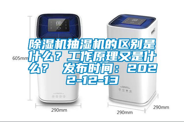 除濕機(jī)抽濕機(jī)的區(qū)別是什么？工作原理又是什么？ 發(fā)布時間：2022-12-13