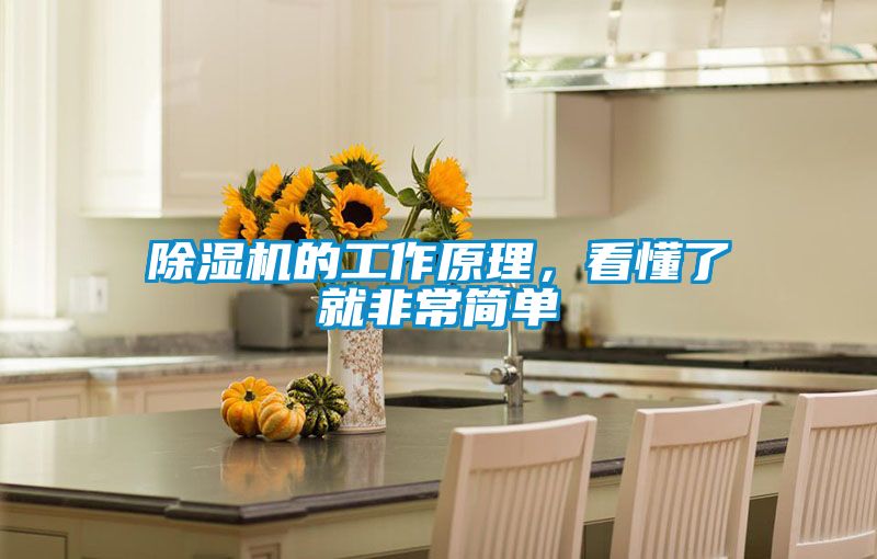 除濕機的工作原理，看懂了就非常簡單