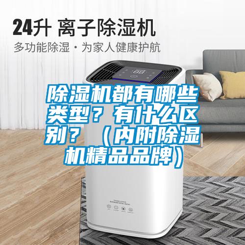 除濕機都有哪些類型？有什么區(qū)別？（內(nèi)附除濕機精品品牌）