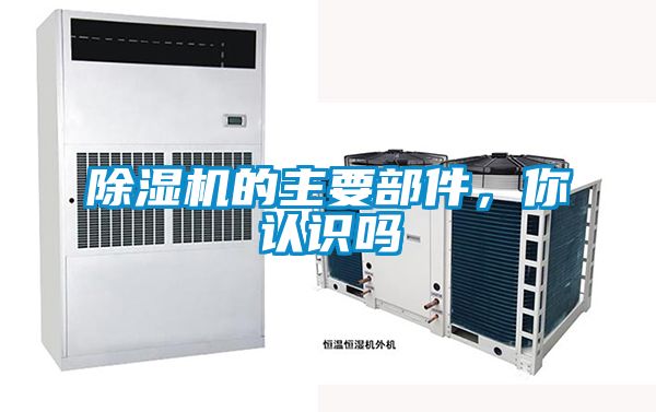 除濕機的主要部件，你認識嗎